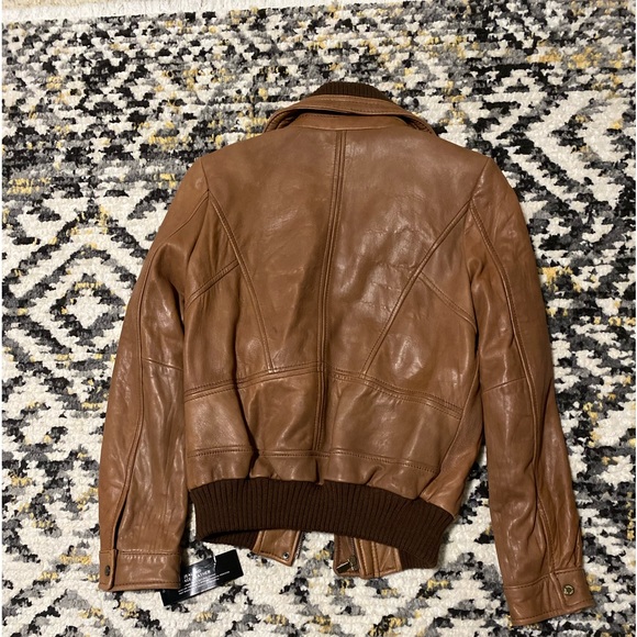 Jones New York leather jacket size small - Picture 3 of 7
